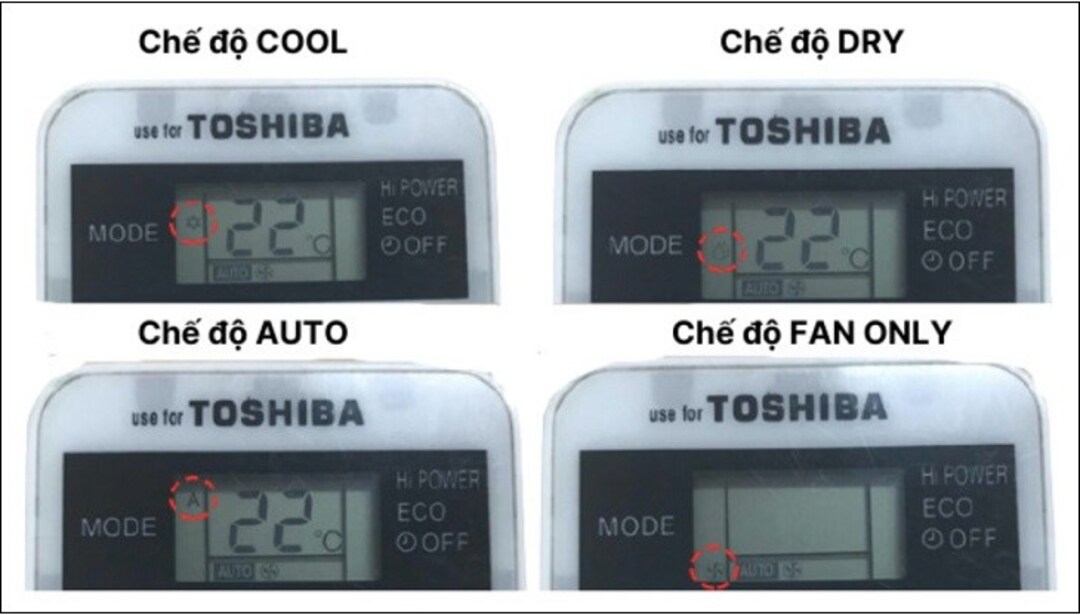 Cách bật một số chế độ