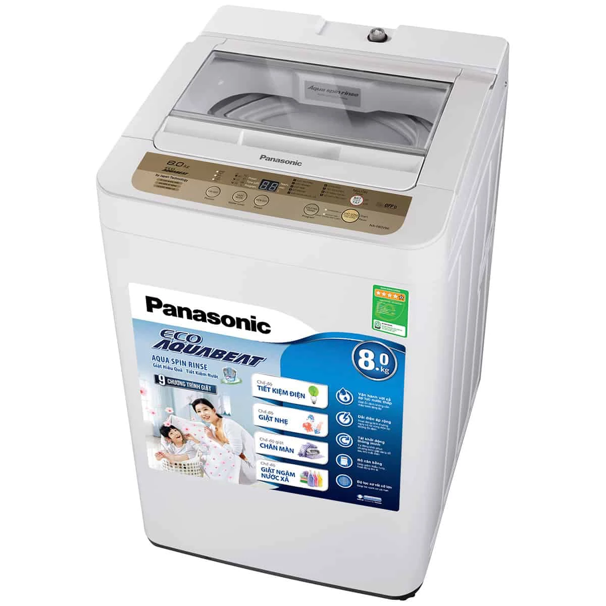 Sử dụng máy giặt Panasonic