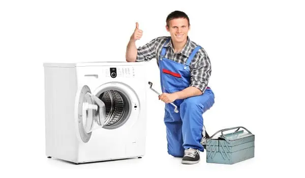 Máy giặt không vào điện