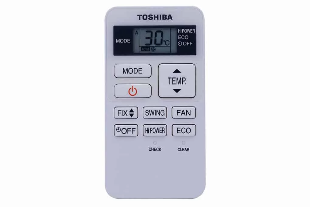 remote điện lạnh Toshiba