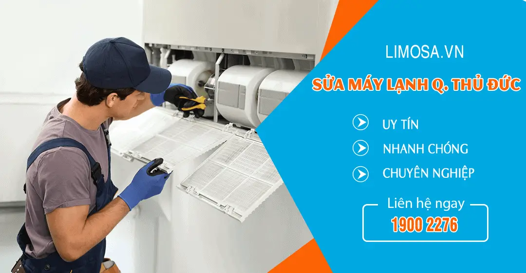 Dịch vụ sửa máy lạnh quận Thủ Đức Limosa