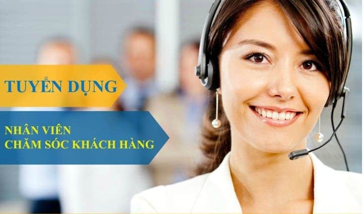 tuyển nhân viên chăm sóc khách hàng