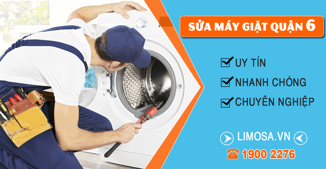Dịch vụ sửa máy giặt quận 6 Limosa