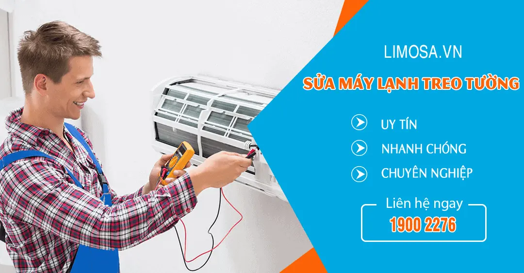 Dịch vụ sửa máy lạnh treo tường Limosa