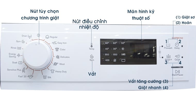 cách sử dụng máy giặt electrolux 7kg limosa