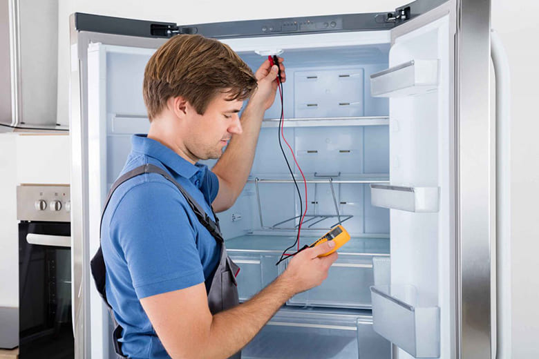 nguồn điện tủ lạnh bị chập chờn hoặc yếu