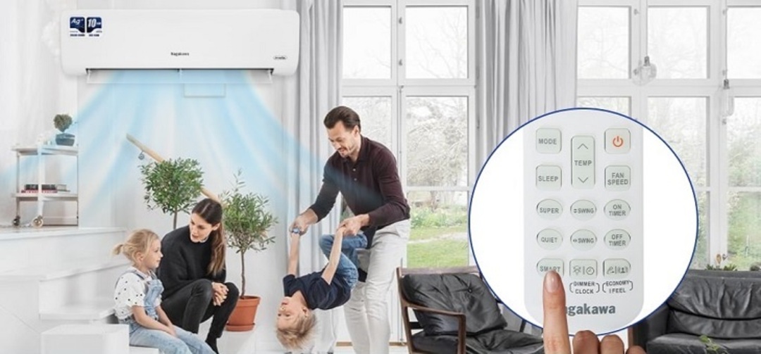 Những chế độ cơ bản của remote máy lạnh Nagakawa