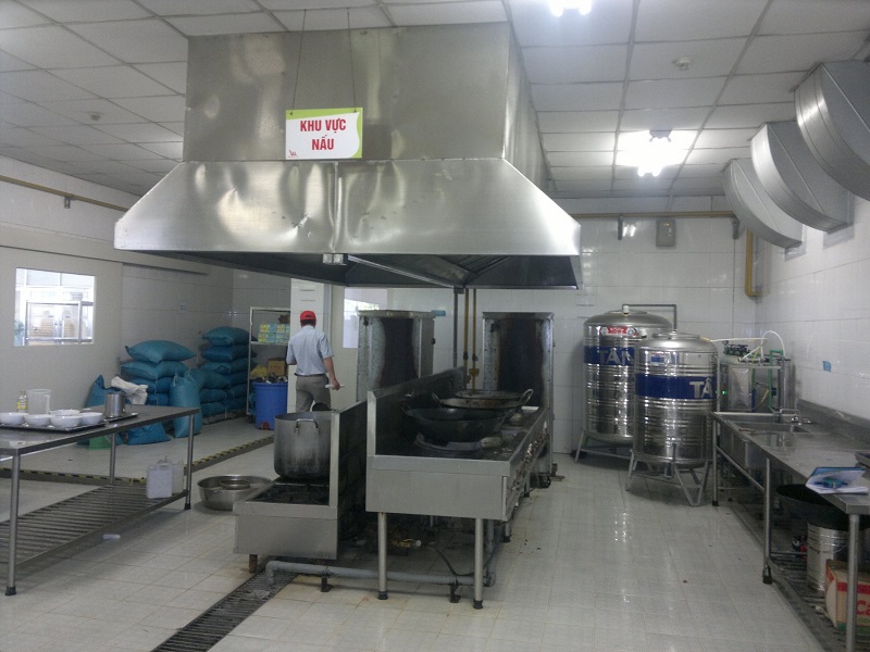 sửa bếp hầm công nghiệp