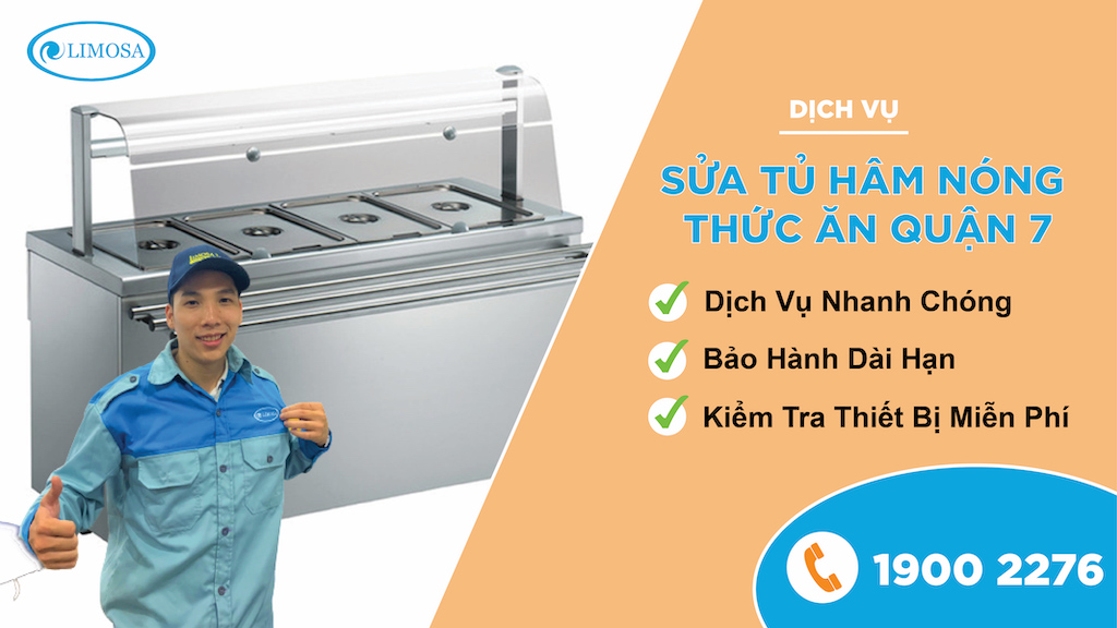 Sửa tủ hâm nóng thức ăn quận 7
