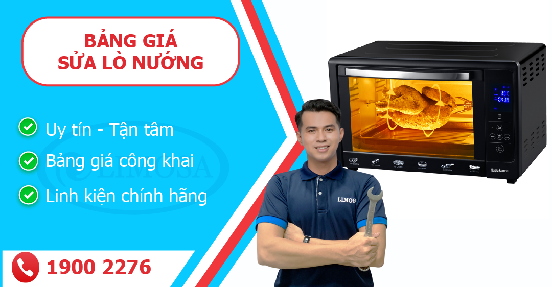 bảng giá sửa lò nướng