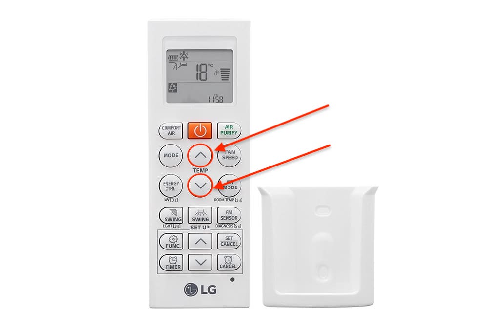 Điều khiển điều hòa LG bị khóa