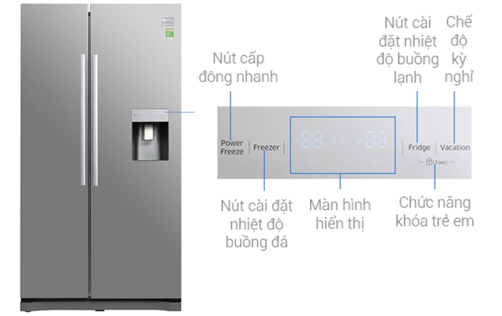 Chi tiết với hơn 169 về tủ lạnh samsung 2 buồng mới nhất