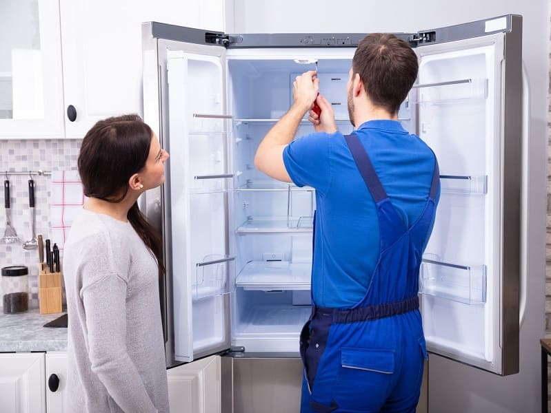 sửa tủ lạnh sharp ngăn mát không lạnh