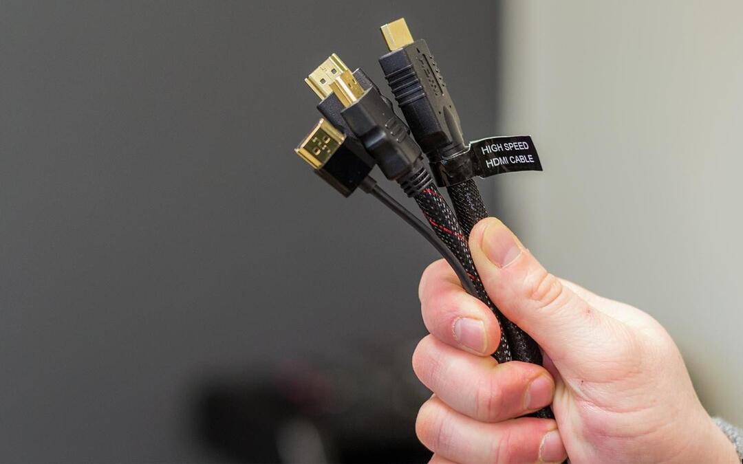 Cách khắc phục HDMI không có âm thanh