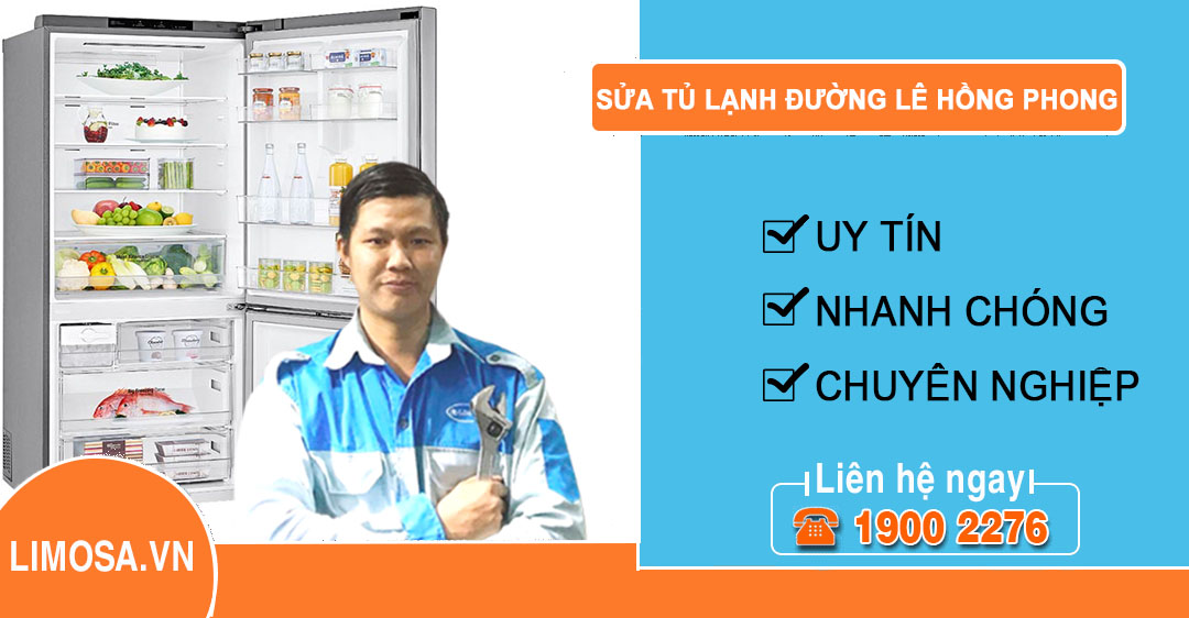Sửa tủ lạnh đường Lê Hồng Phong Limosa