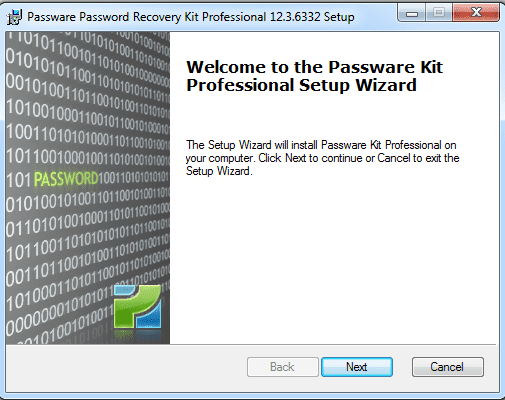 2. Cách phá pass excel với phần mềm Passware-kit-professional Bước 3