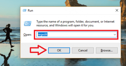 Limosa hướng dẫn cách tắt khóa màn hình với Registry Editor Bước 1
