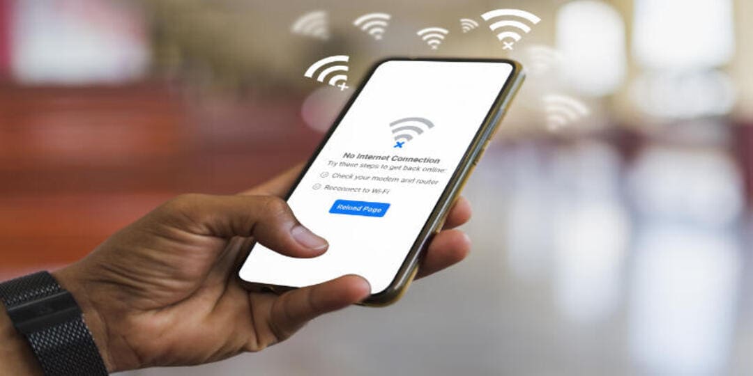 Điện thoại không kết nối wifi