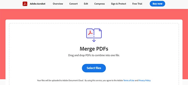 ghép file bằng merge pdf