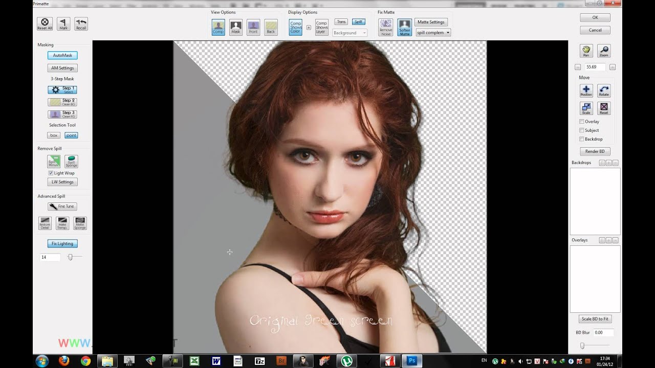 hướng dẫn tách nền trong photoshop