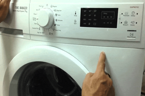 lỗi e1 của máy giặt electrolux