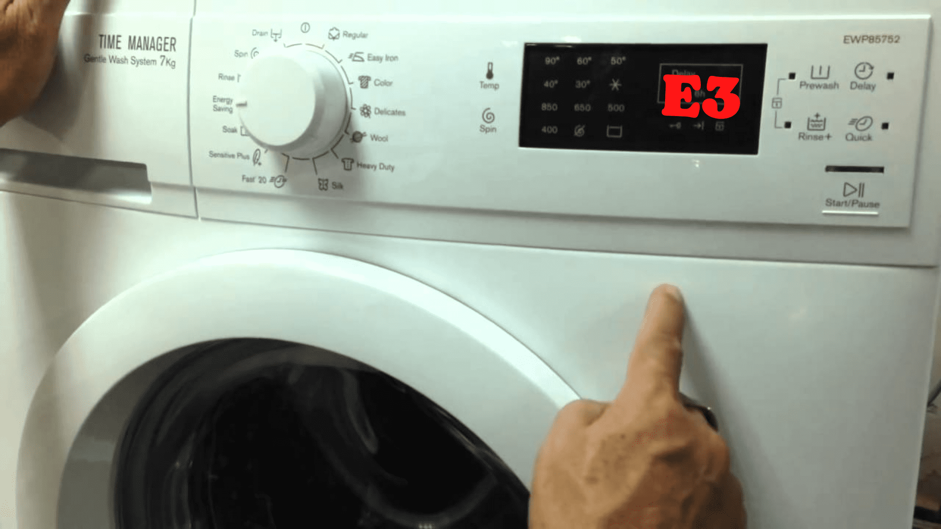 máy giặt electrolux báo lỗi e3 