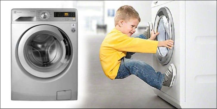 nguyên nhân máy giặt electrolux bị khóa