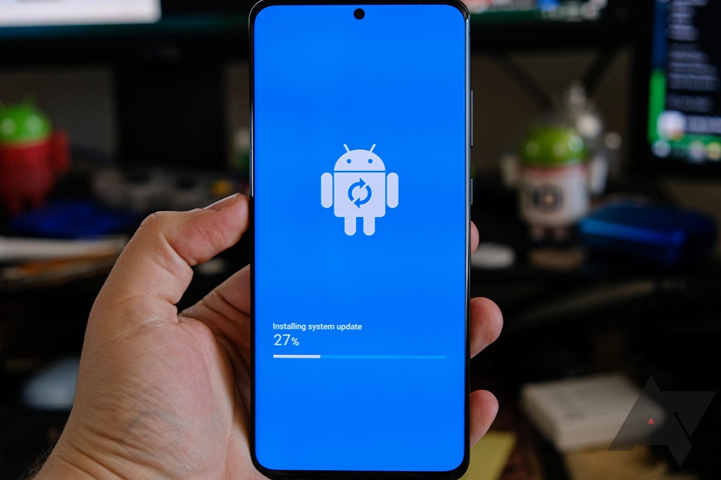 Máy Android bị treo logo