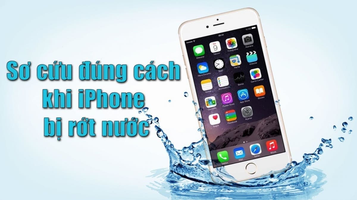 Khắc phục Iphone bị vô nước