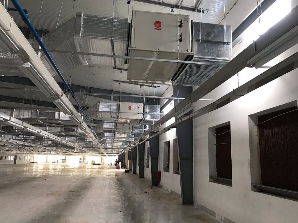 Sửa máy lạnh âm trần nói ống gió
