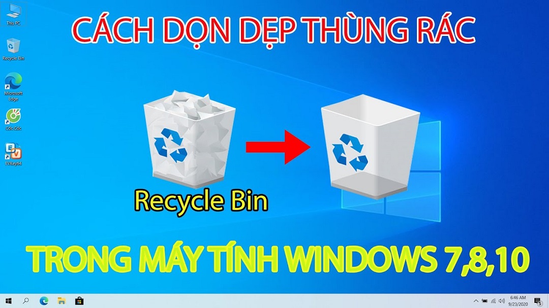 cách lấy lại file đã xoá trong thùng rác