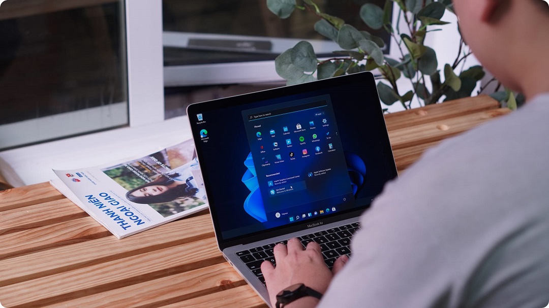 chụp màn hình macbook win 10