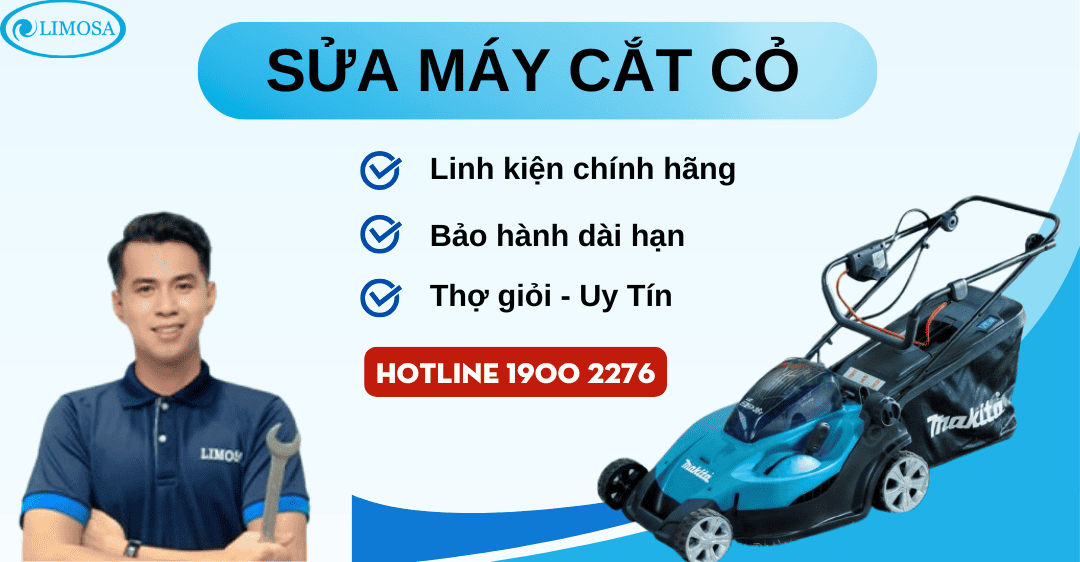Dịch vụ sửa máy cắt cỏ Limosa
