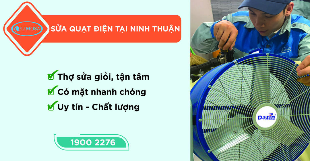Sửa quạt điện tại Ninh Thuận