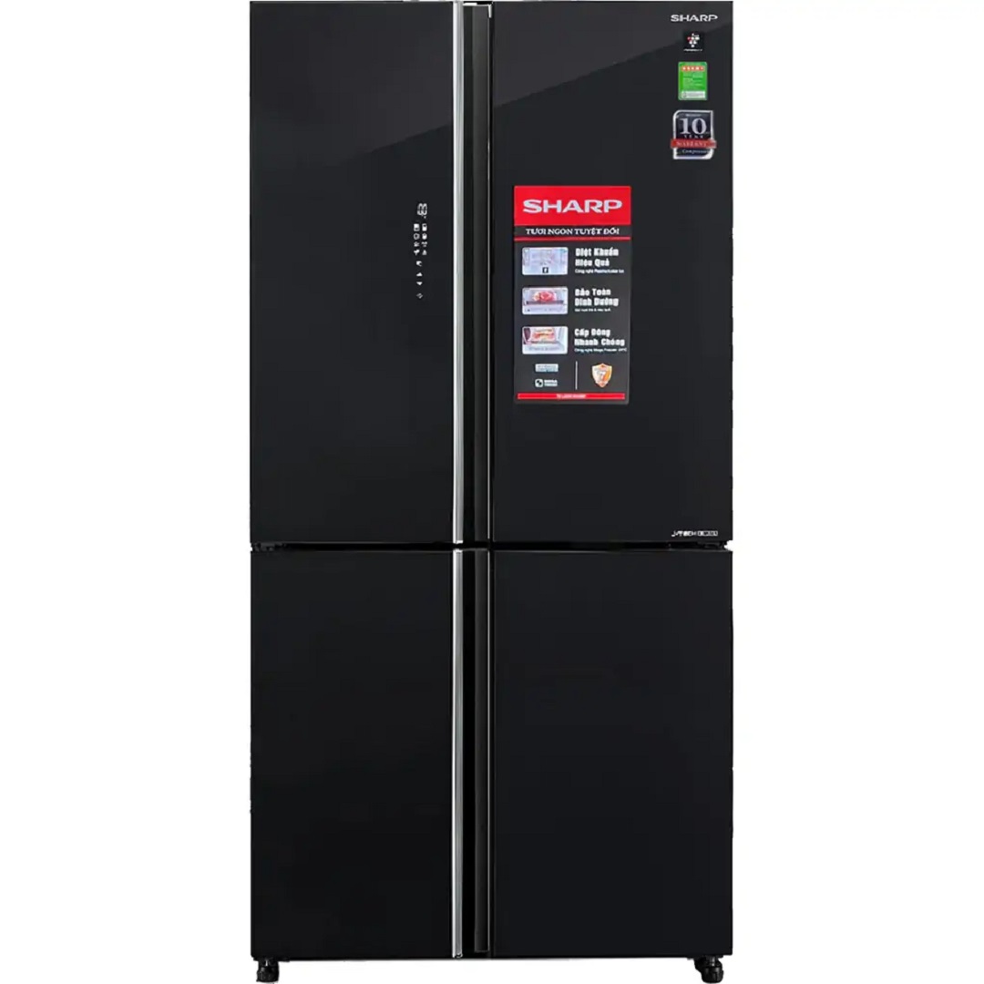 Review tủ lạnh Sharp Inverter 572 lít SJ-FXP640VG-BK