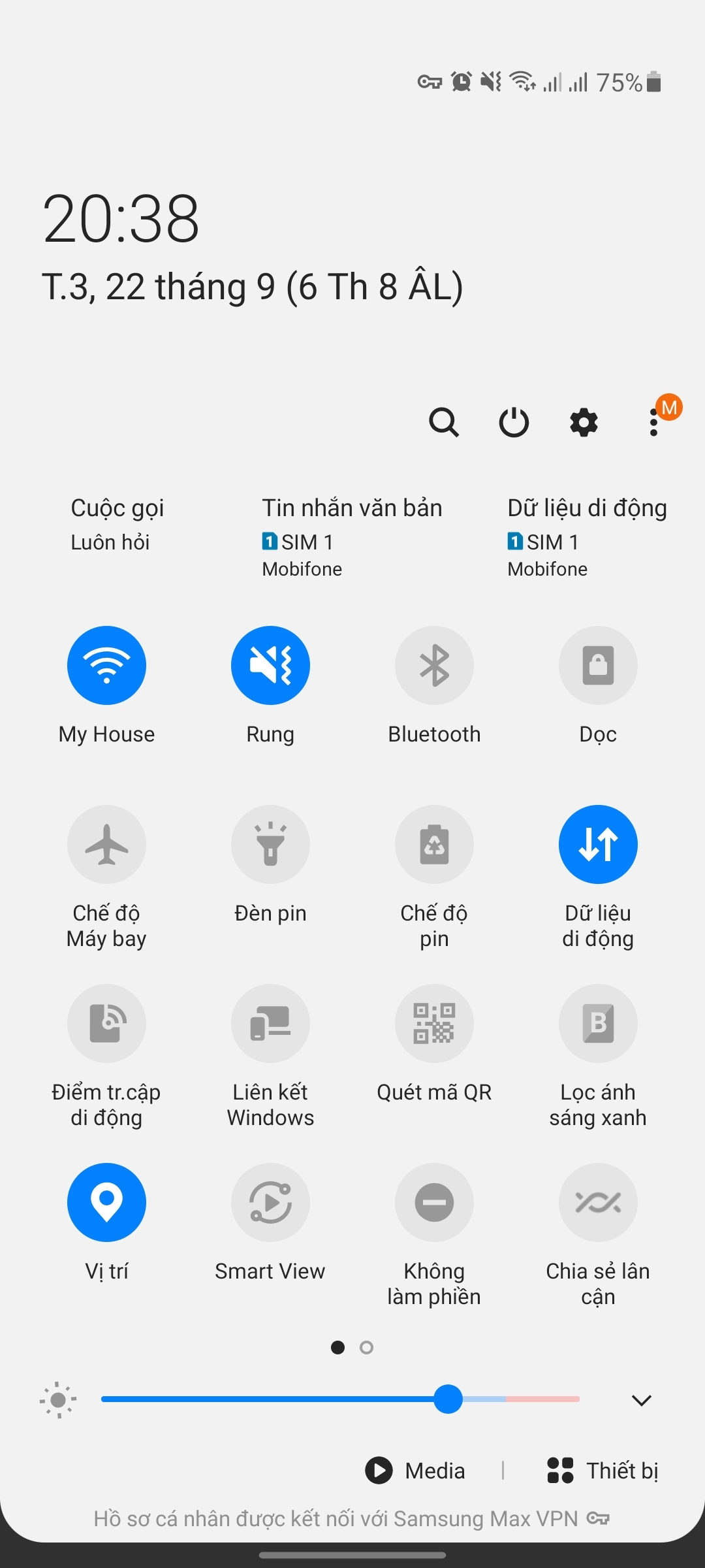 cách chia sẻ wifi trên samsung