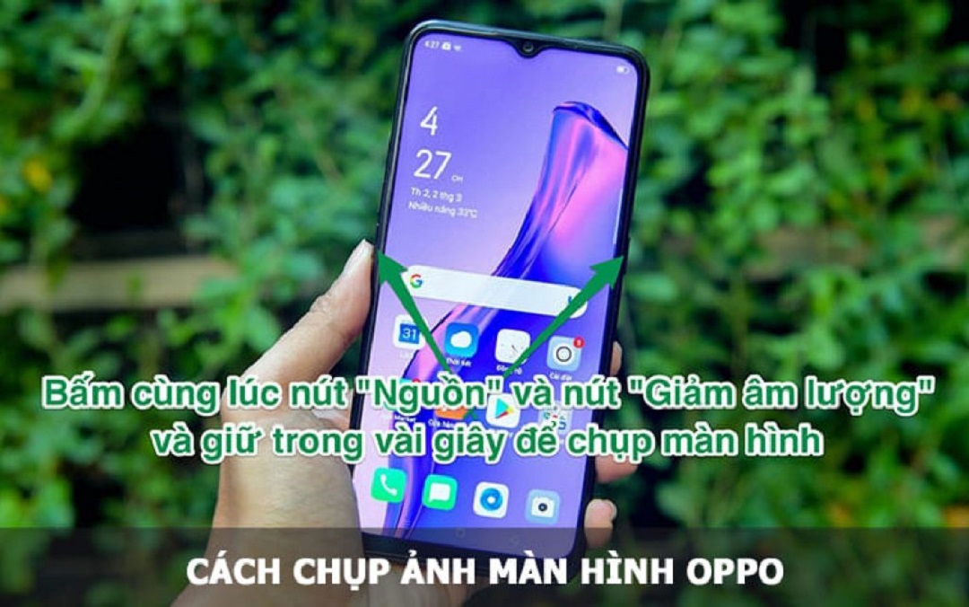 Cách chụp màn hình oppo | Đơn giản, Nhanh chóng