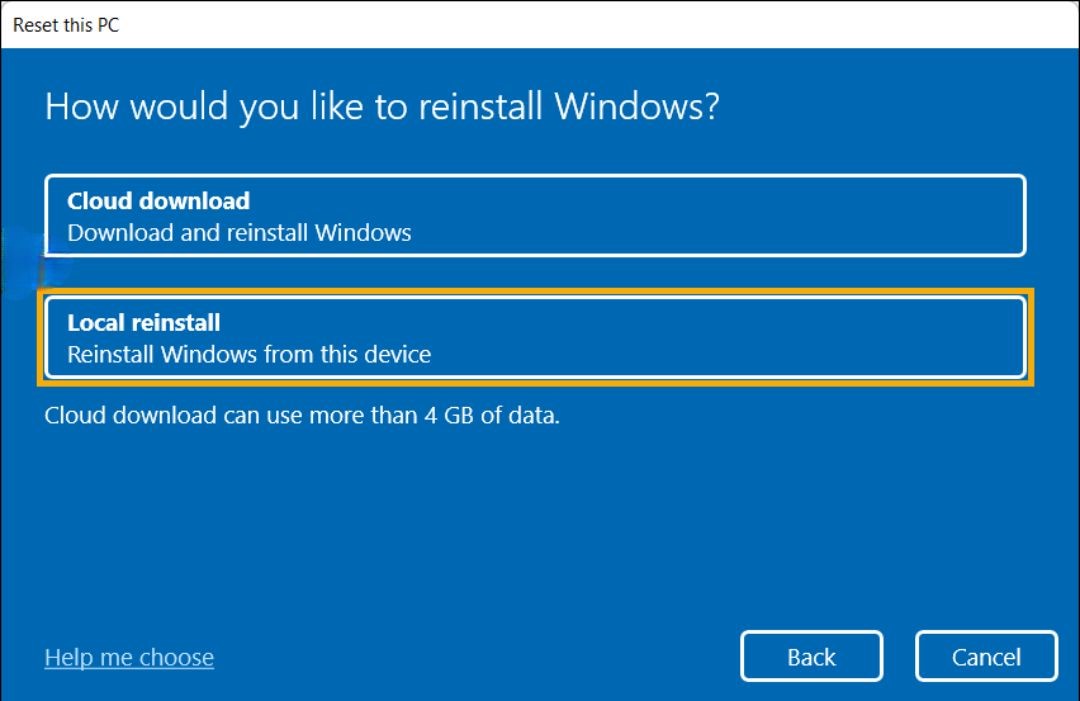 Cách reset máy tính Asus đơn giản
