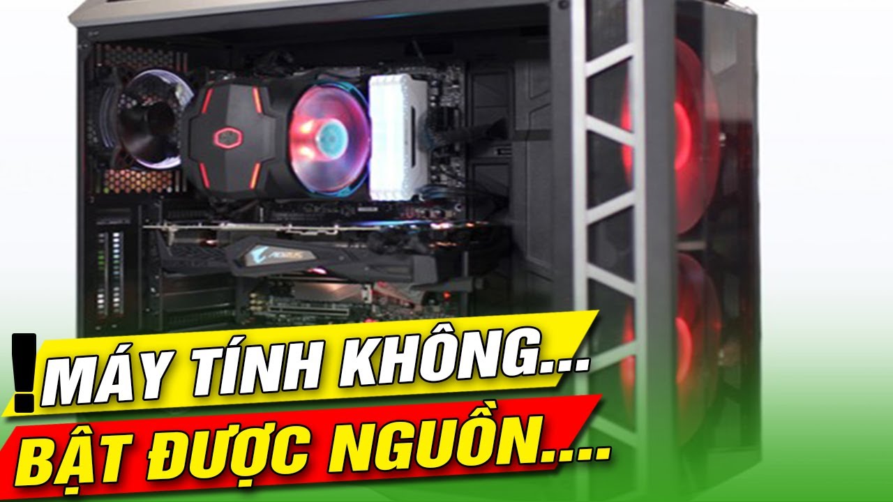 cpu máy tính không lên nguồn
