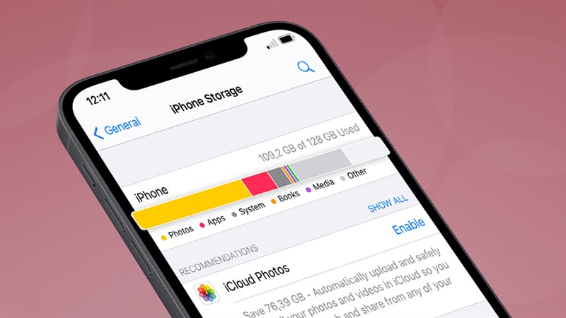 hướng dẫn cách xóa dung lượng khác trên iphone
