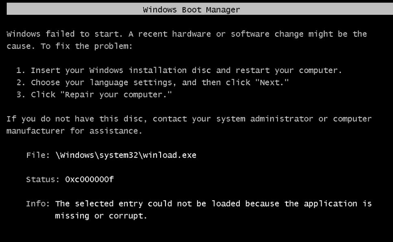 máy tính không khởi động được
