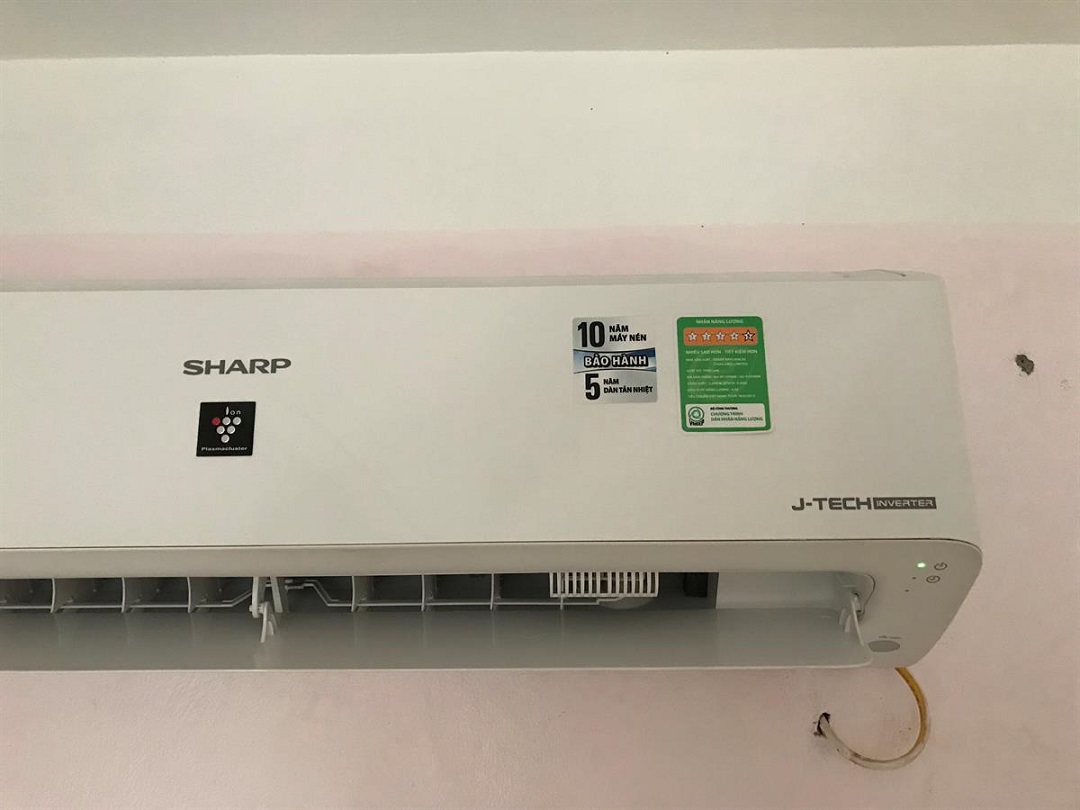 Review máy lạnh Sharp Inverter 1 HP AH-XP10YMW