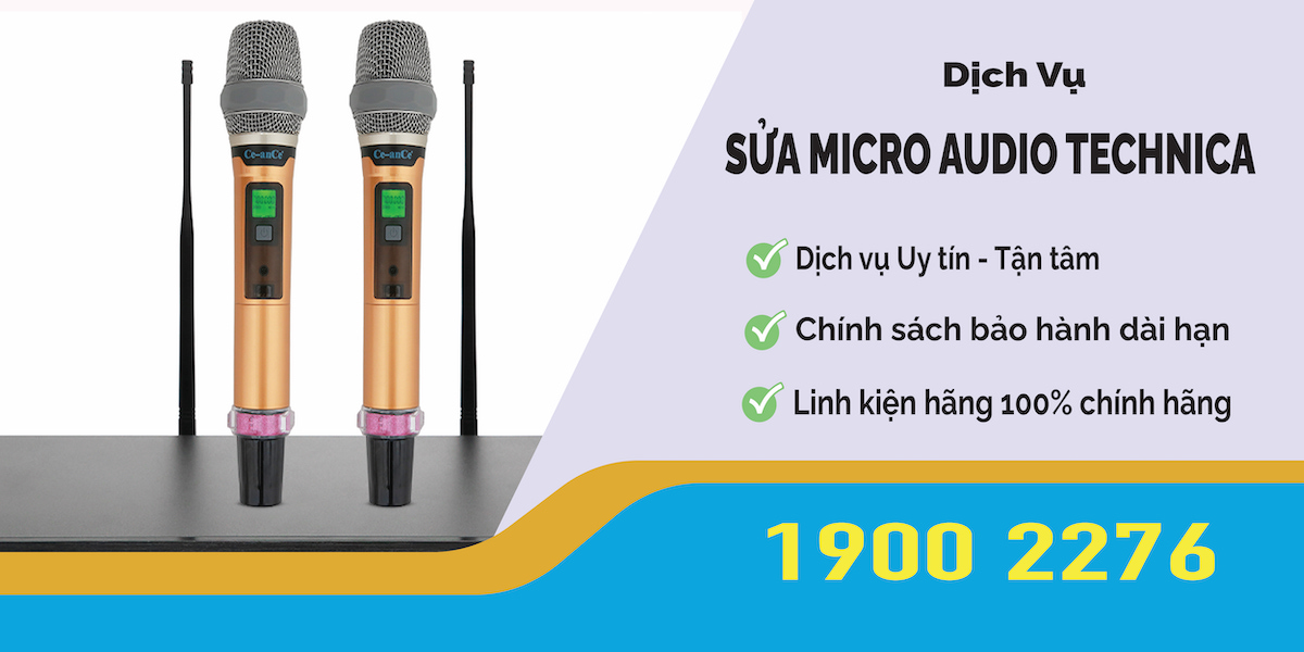 Sửa micro Audio Technica 