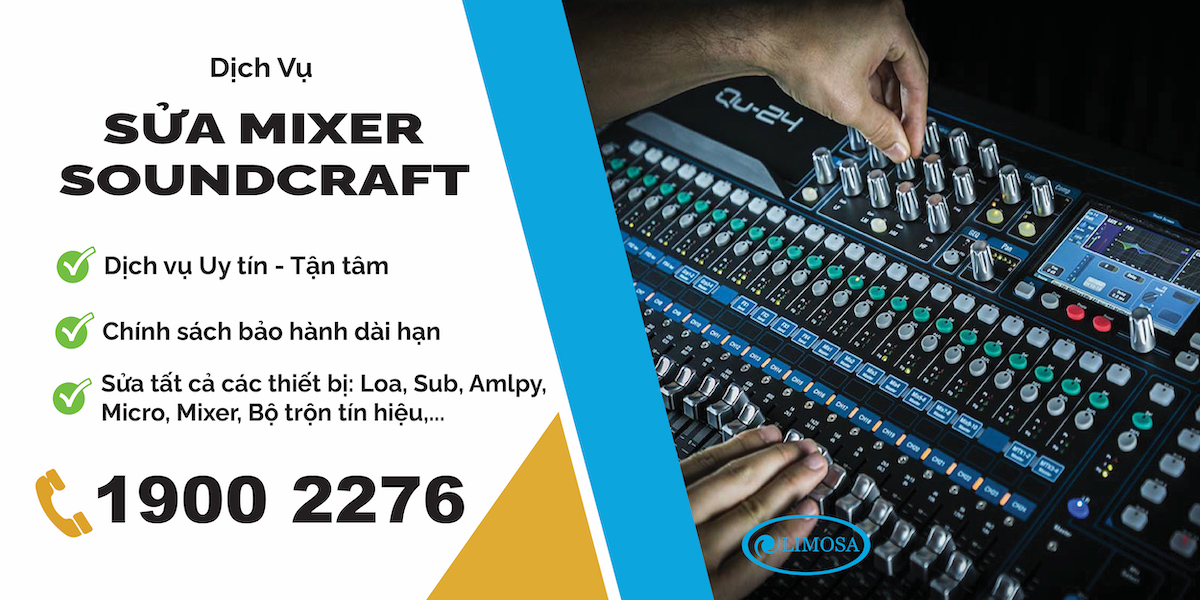 Sửa mixer Soundcraft
