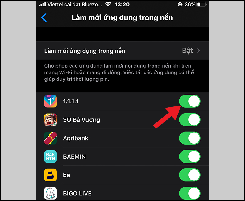 tắt ứng dụng chạy ngầm trên iphone