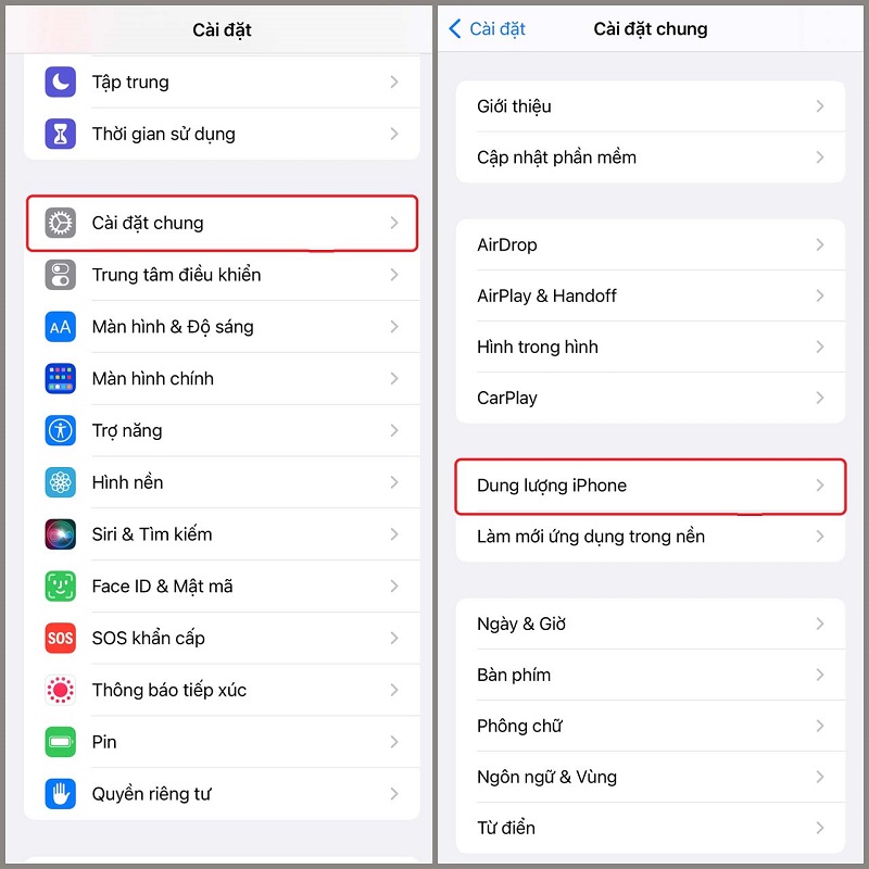 cách xóa dung lượng ảo trên iphone