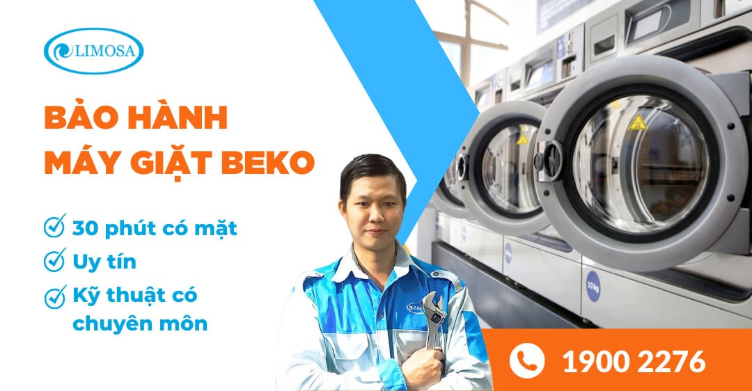 Bảo hành máy giặt Beko Limosa