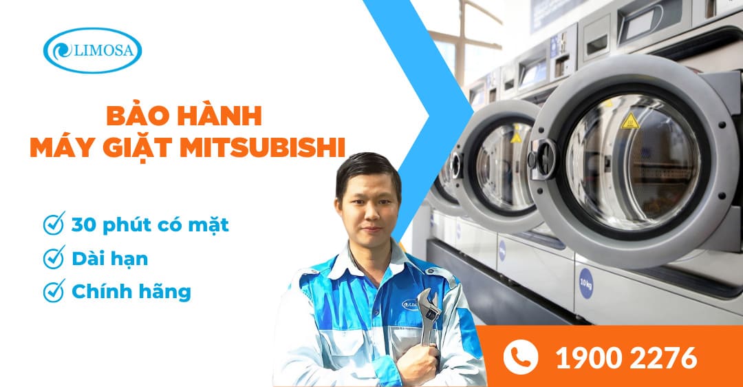 Bảo hành máy giặt Mitsubishi Limosa