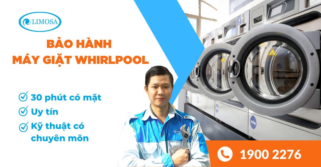 Bảo hành máy giặt Whirlpool Limosa