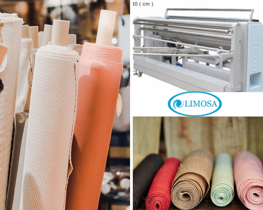 sửa máy cuộn vải xéo